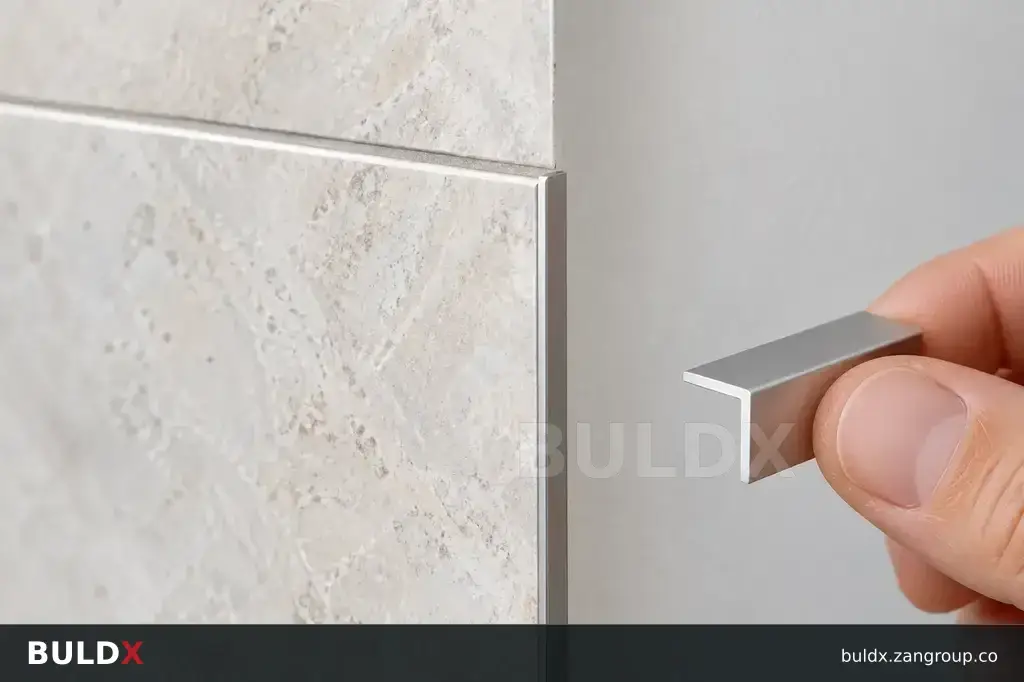 AI-generated application context: Ordering finishing profiles without mixing similar sections