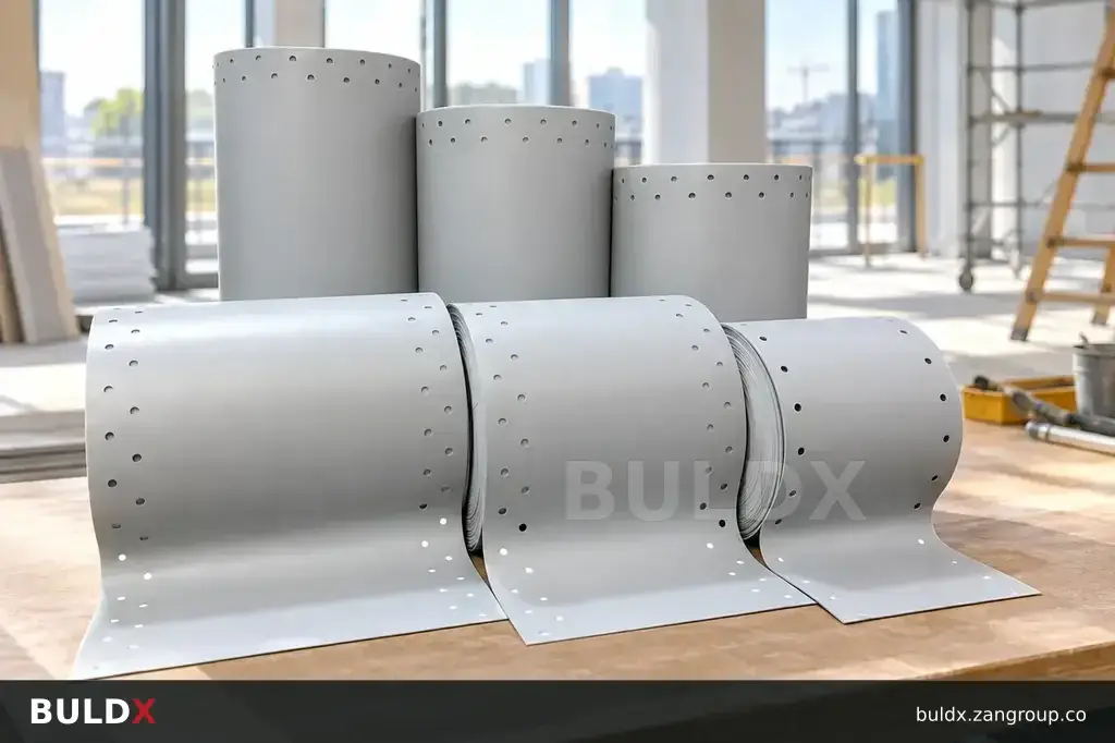 AI-generated application context: Handling sealing bands and tapes before installation